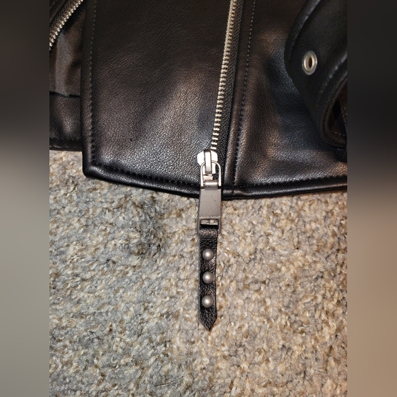 NWT Rebecca Minkoff Faux Leather biker jacket - Picture 4 of 6